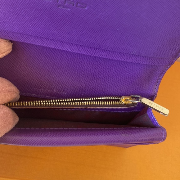 ETRO Milano Pegasus Wallet Chain added Beautiful Authentic Excellent Paisley - Picture 7 of 17